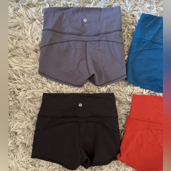 BUNDLE OF 4 - Lululemon in Movement Shorts - Picture 4 of 10